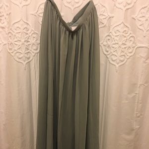Revelry bridesmaid Clara Chiffon skirt